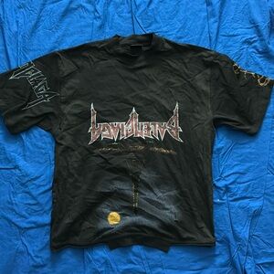 balenciaga upside down paris moon tee